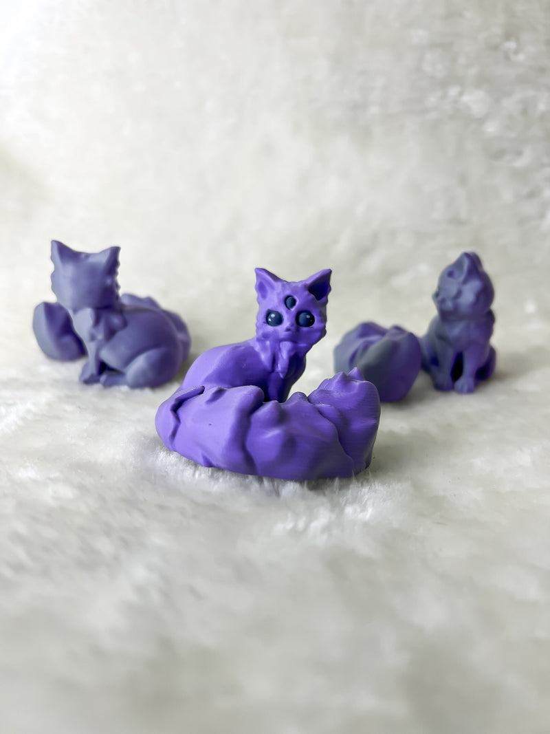 Acadia Fox | Desk Buddies, 3d Printed Toys, Desk Animals, Cute Animals, Desk Decor, Fox Figurines