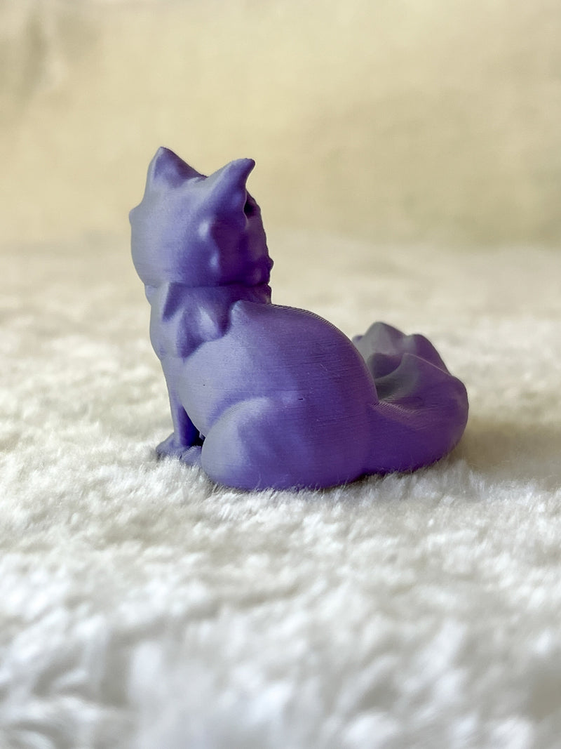 Acadia Fox | Desk Buddies, 3d Printed Toys, Desk Animals, Cute Animals, Desk Decor, Fox Figurines