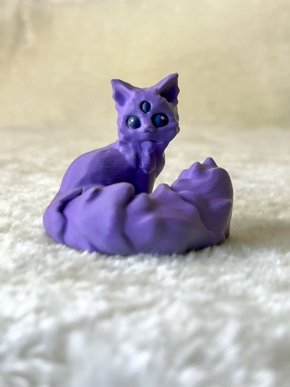 Acadia Fox | Desk Buddies, 3d Printed Toys, Desk Animals, Cute Animals, Desk Decor, Fox Figurines