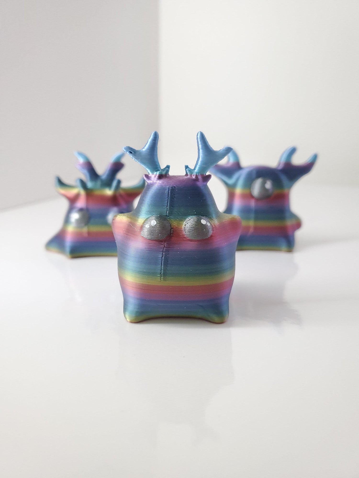 Nibblets, Intergalactic Butt Goblins | Desk Buddies, 3d Printed Toys, Desk Decor, Alien, Space Decor